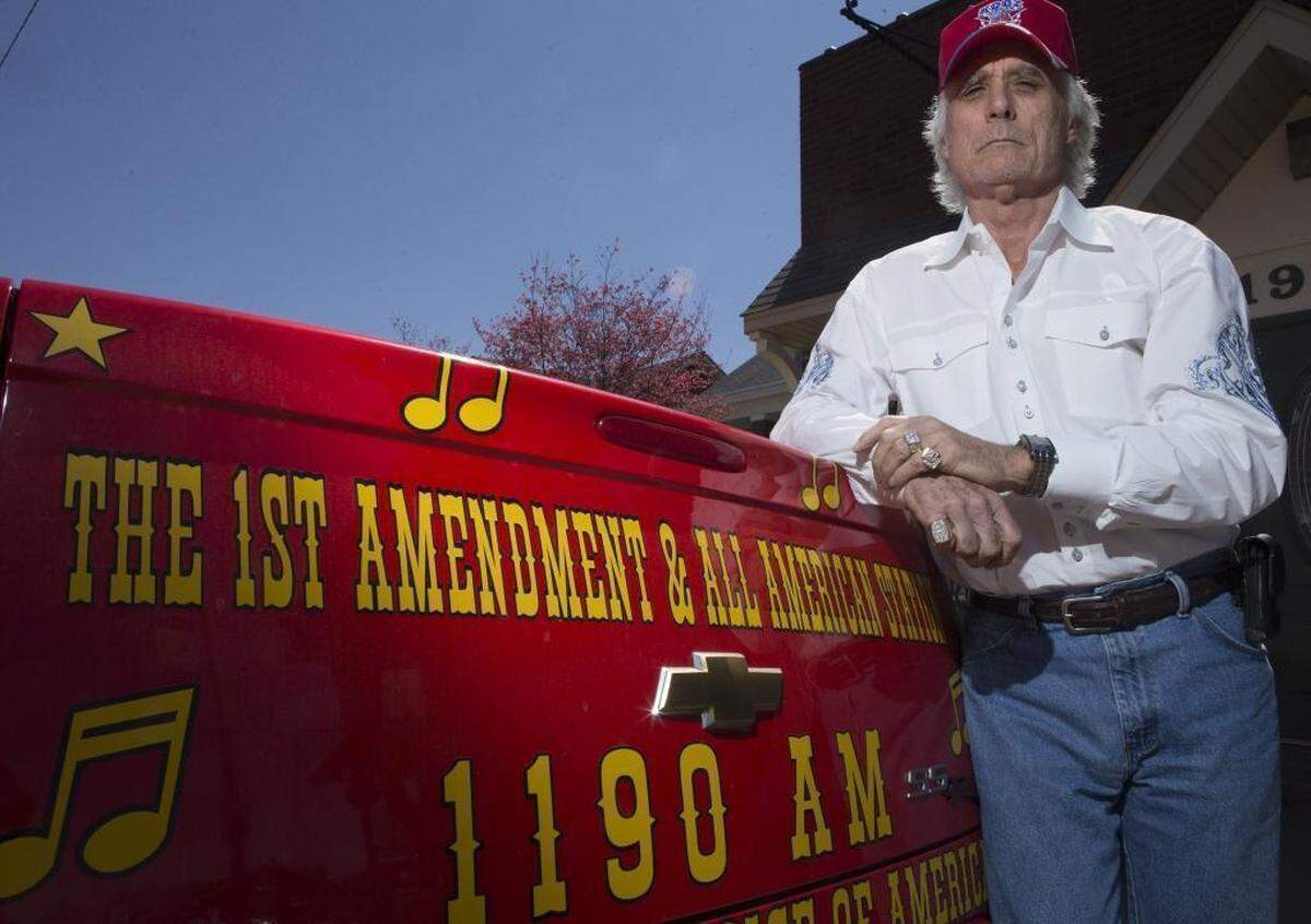 This is a file photo of Bob Romanik, who applied to have a “Whites in Government” group listed as an Adopt a Highway program volunteer in St. Clair County. The signs posted along Frank Scott Parkway actually said “Whites in Politics.” The signs were removed because Romanik did not comply with requirements of the program, which is being phased out by the county.