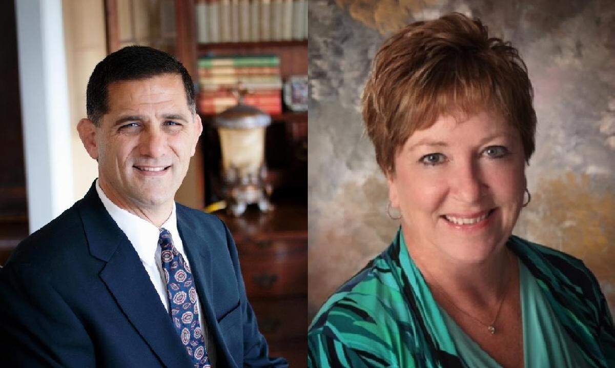 Republican Mike Babcock is challenging state Rep. Monica Bristow, D-Godfrey, in the 111th State House District.