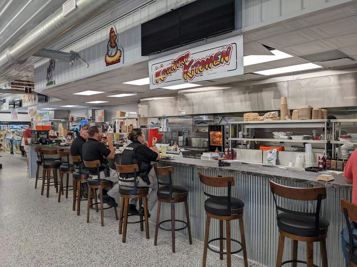 The kitchen at Smithton Kountry Market serves breakfast, lunch and dinner.