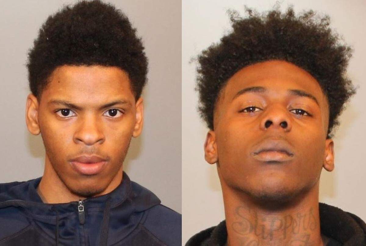 Chaun’tuan M. Gillespie (left) and Valention W. Miller (right)