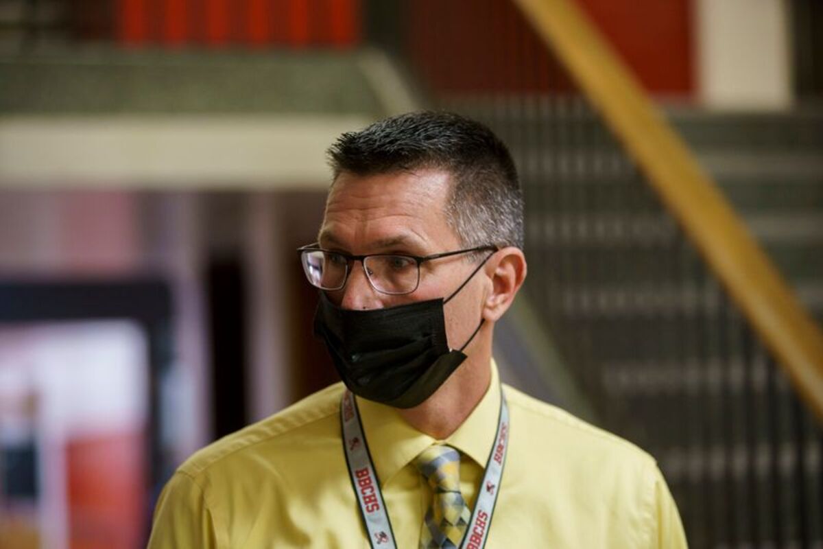 Brian Wright, principal at Bradley-Bourbonnais Community High School.