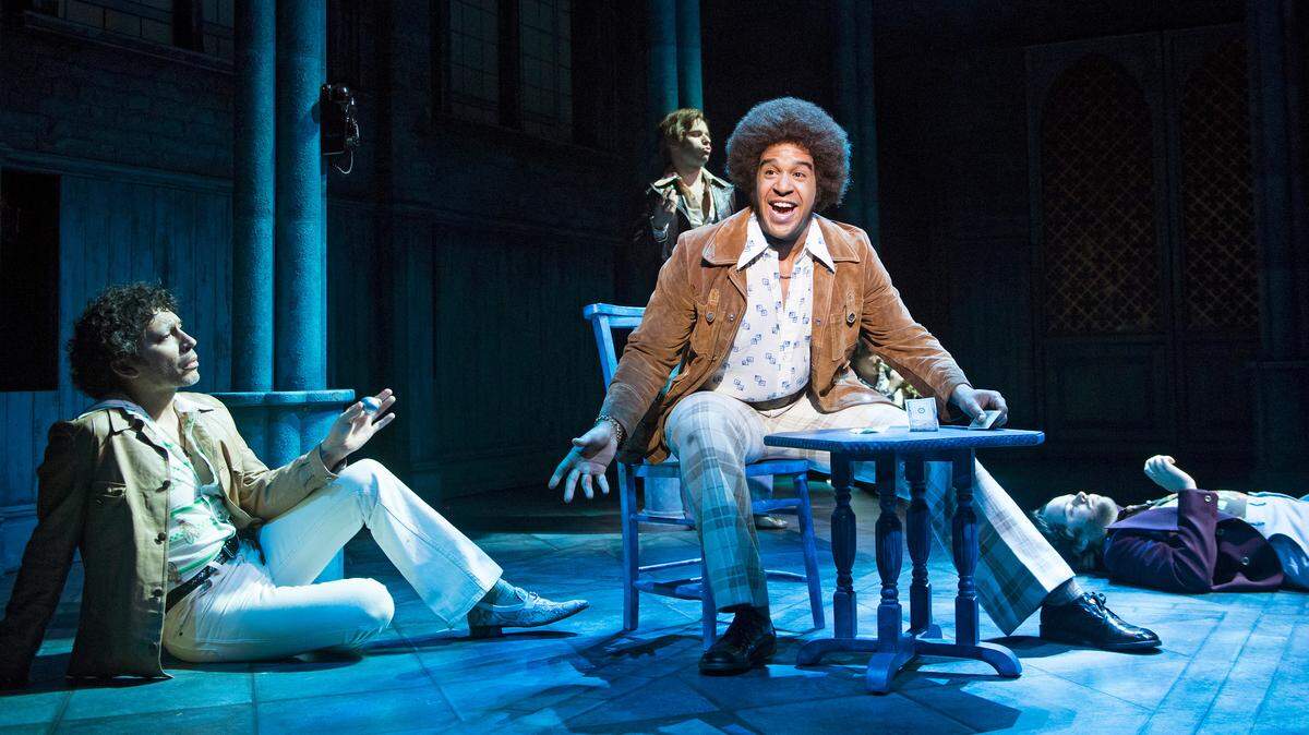 Aaron Lee Lambert played Curtis in the United Kingdom and Ireland tour of "Sister Act."