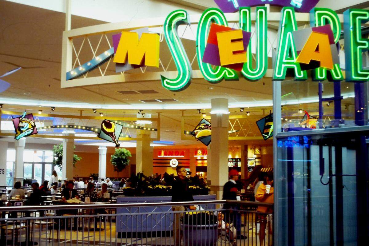 St. Clair Square added a food court to its east upper level in 1993.