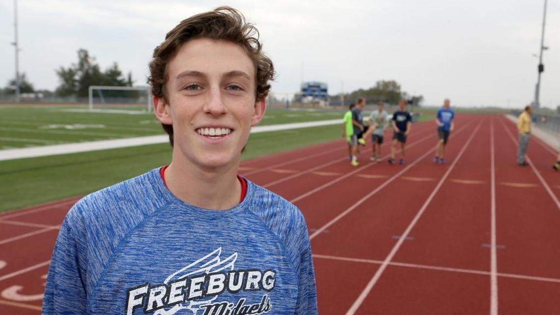 Charlie Parrish will run cross country for the Kansas State Wildcats.