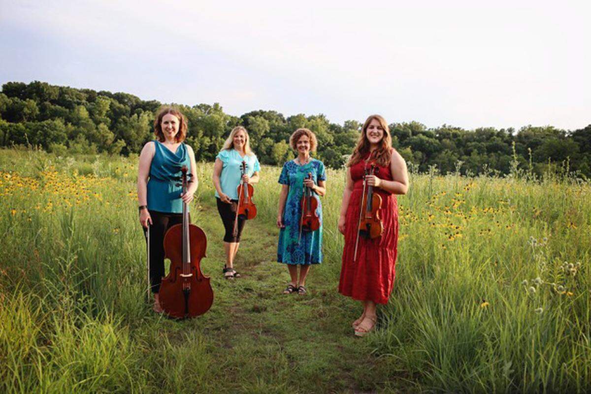 Edwardsville Community Symphony’s concertmaster and a quartet of string section principals will perform at the Watershed Nature Center for a live, free online performance Sunday, July 26.