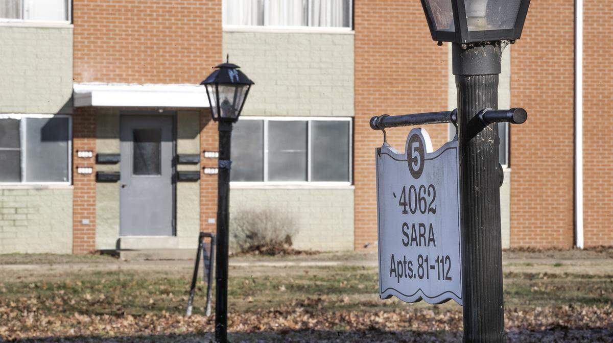 Laurence Madden, 83, lived in his Granite City apartment on Sara Street for just five months before he was facing eviction over his grandson’s criminal charge. The charge was later dismissed in court.