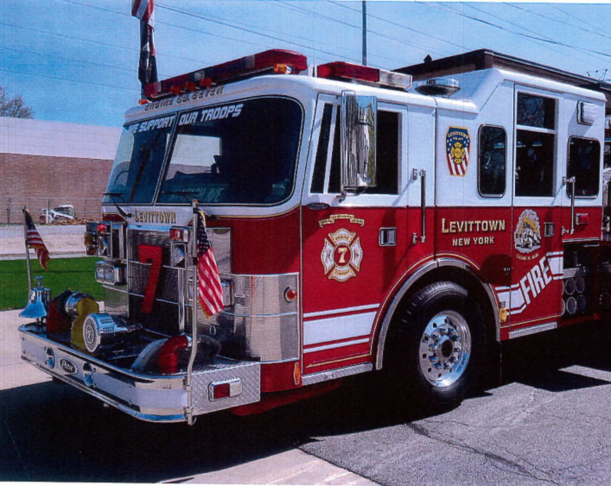 One of the two new firetrucks Highland plans to purchase in 2019. The trucks will replace two aging firetrucks that are no longer compliant with the National Fire Protection Association.