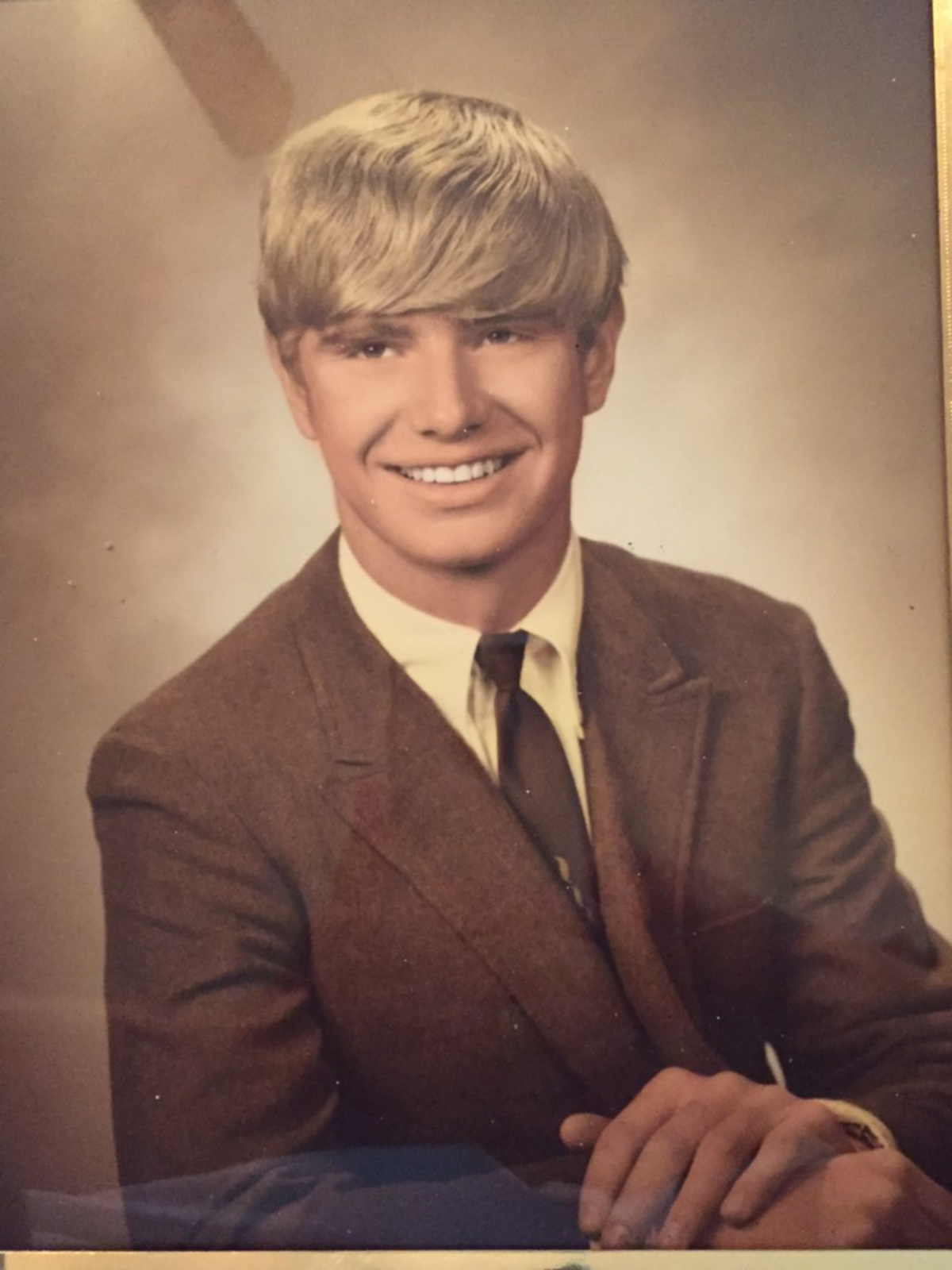 Mike Morrison, 18, shown in his Mascoutah High School yearbook photo, was a star athlete and math whiz before he and his girlfriend were murdered on May 4, 1969.