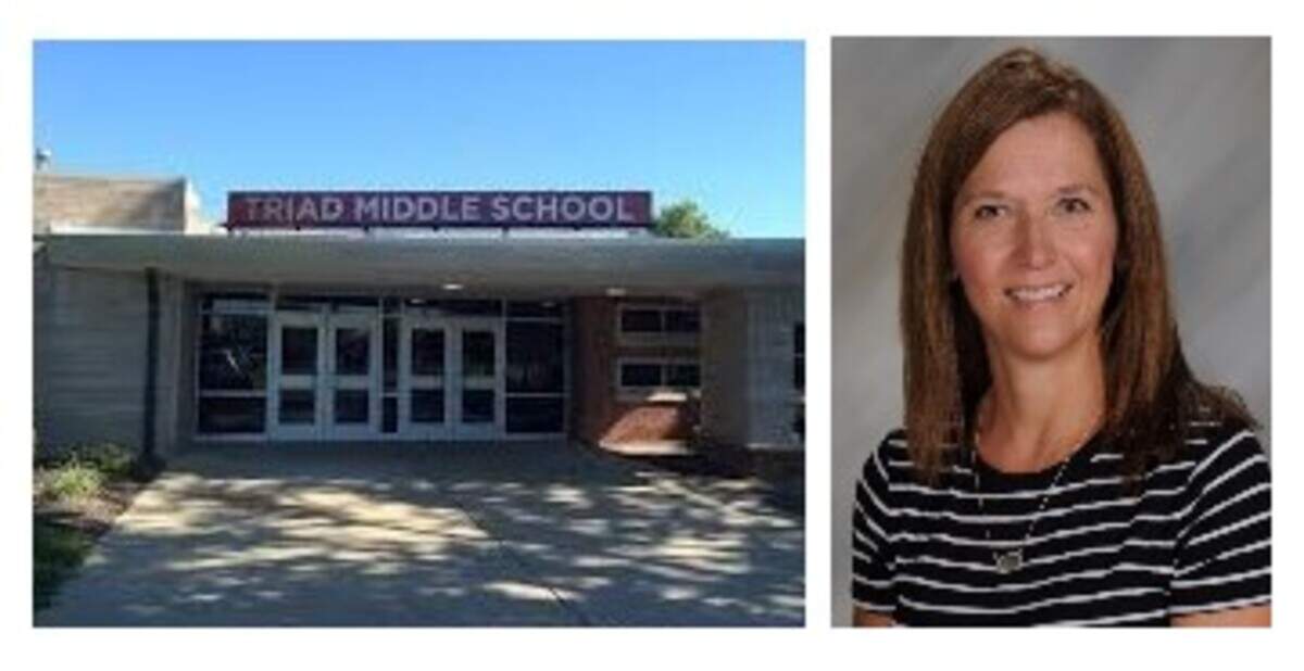 Leigh Lewis, superintendent of Triad Community Unit School District 2, is optimistic that its strong property tax base will help officials avoid big cuts.