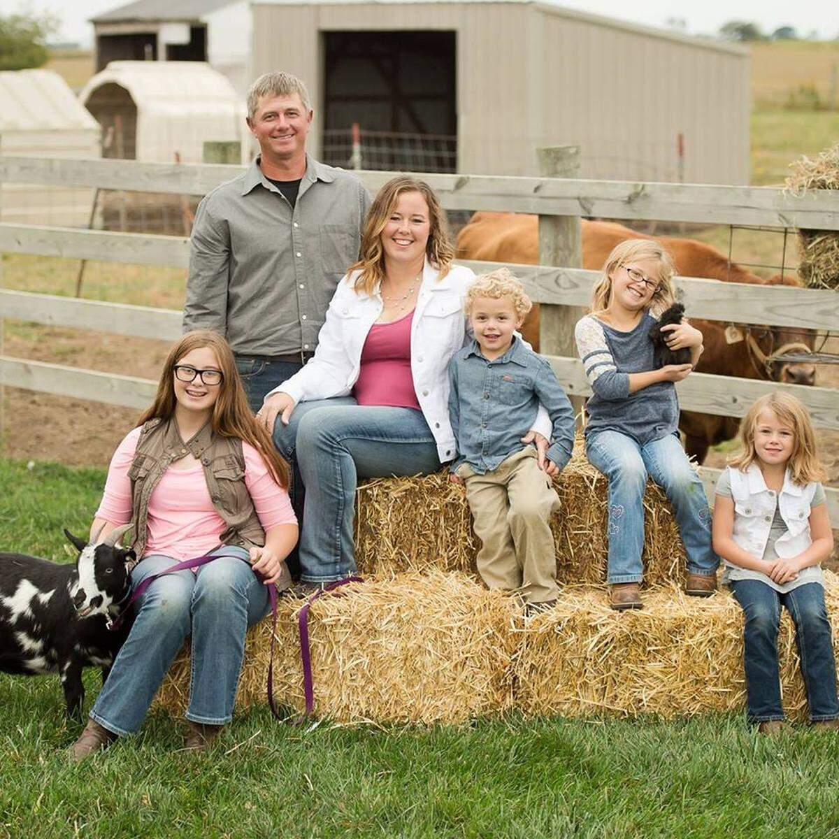 The Vander Haar family owns and operates Main Street Pastures in St.  Rose.