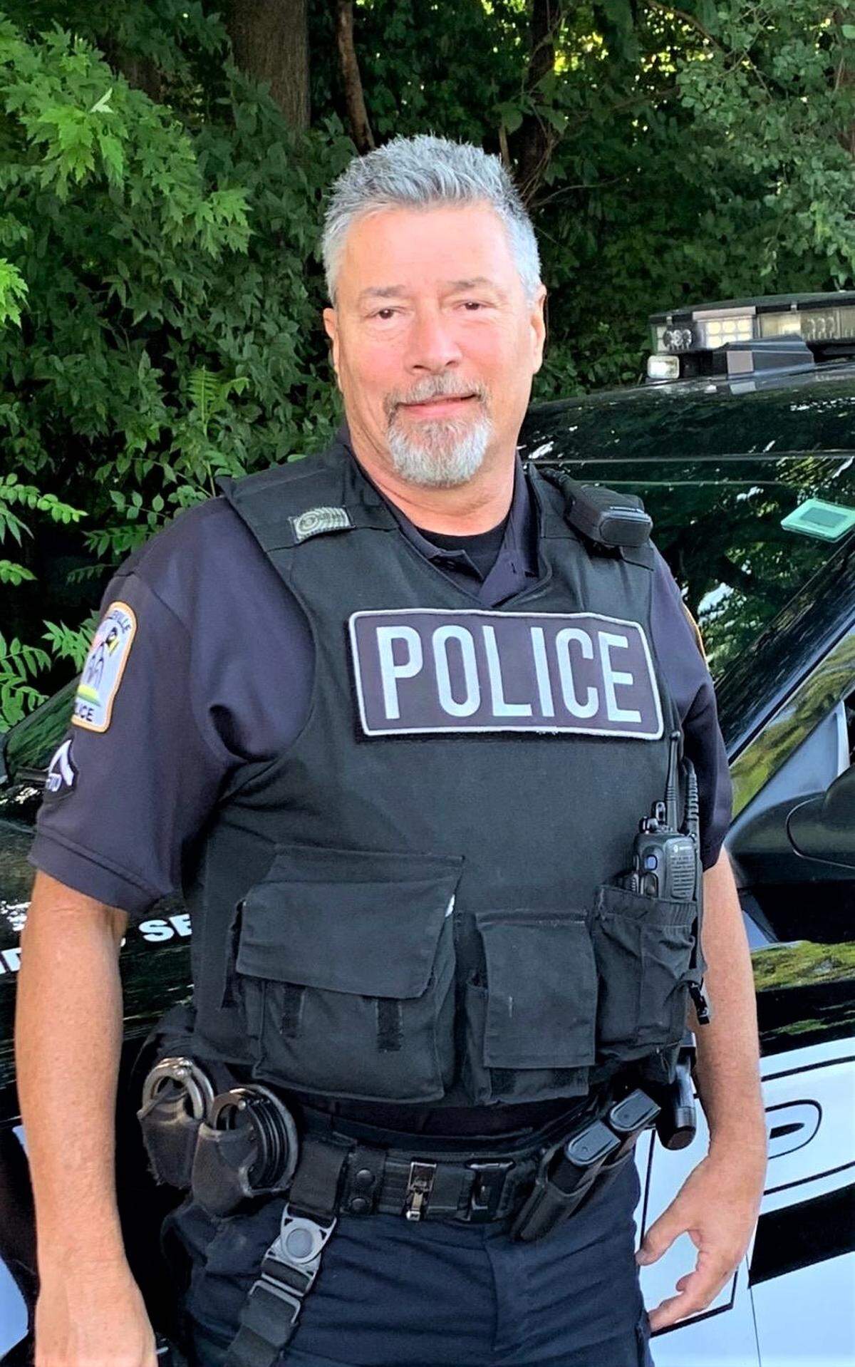 Belleville Police Department Officer William D. Cook (Dan) humbly accepted the National Grange Law Enforcement of the Year Award with the understanding that what he accomplished was part of a team effort.