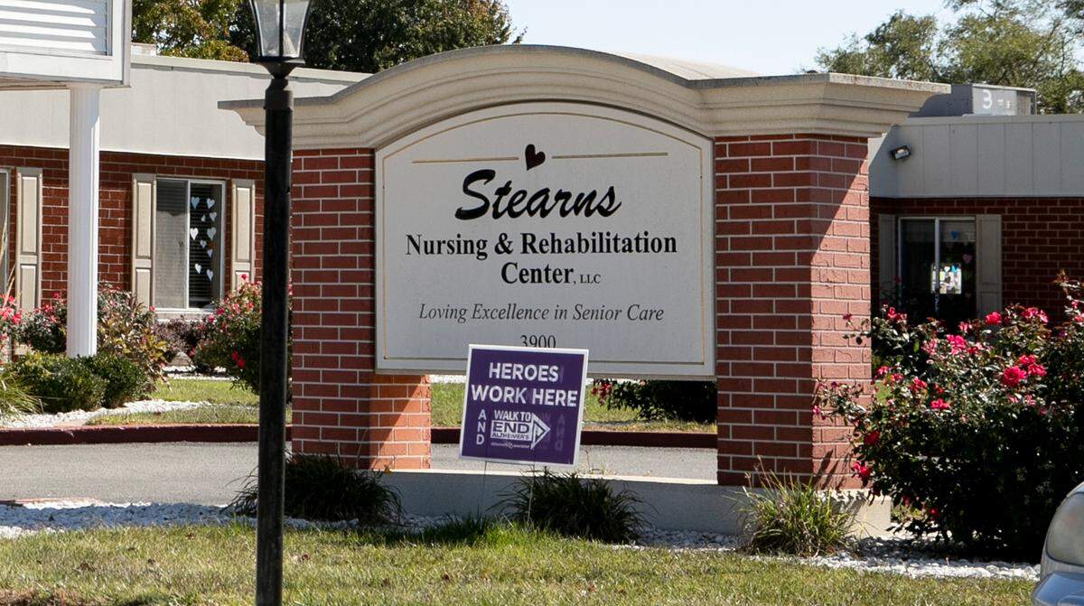 Stearns Nursing and Rehabilitation Center in Granite City, Illinois.