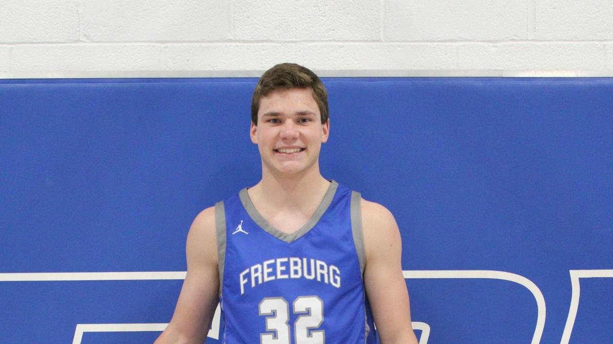 Lane Otten of Freeburg High School is the winner of this week’s Belleville News-Democrat Boys Player of the Week high school basketball poll, as selected by readers of bnd.com.