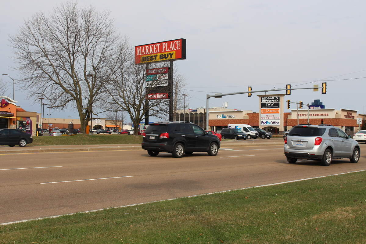 Market Place will be widened from five to six lanes at its intersection with Illinois 159 as part of the Lincoln Trail Streetscape Project in Fairview Heights.
