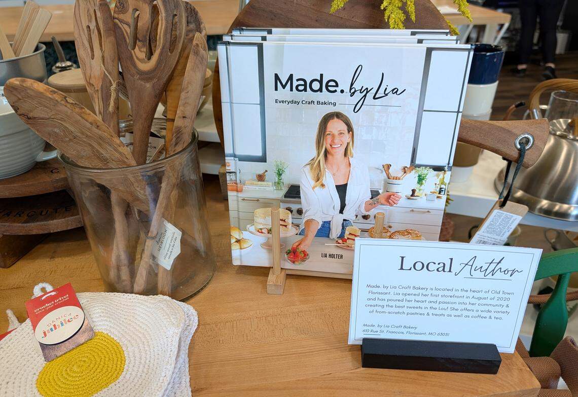 A small selection of cookbooks can be found at O'Fallon's Toast & Table.