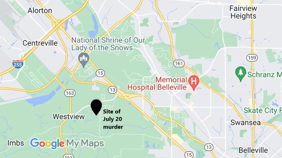 A man was stabbed to death on July 20 in the garage of a home at 1034 Golfview Court in unincorporated Belleville. A 26-year-old with a history of mental illness was charged with the murder.