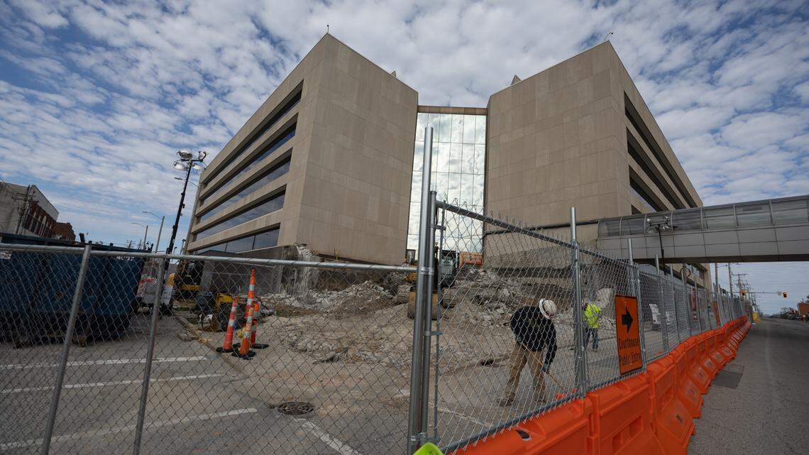 Belleville road reopening from St. Clair County Courthouse construction closure