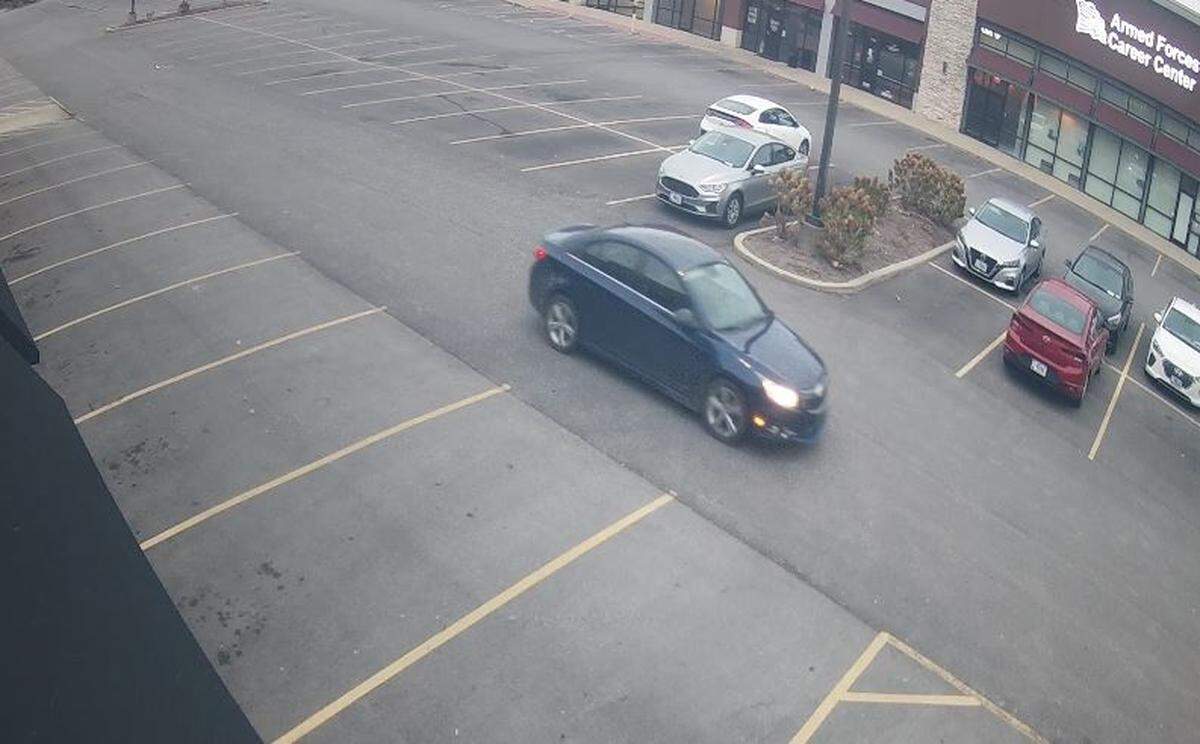 Police in Collinsville are looking for this Chevy Cruse which they believe may be connected to an abduction and sexual assault that occurred on Nov. 11.