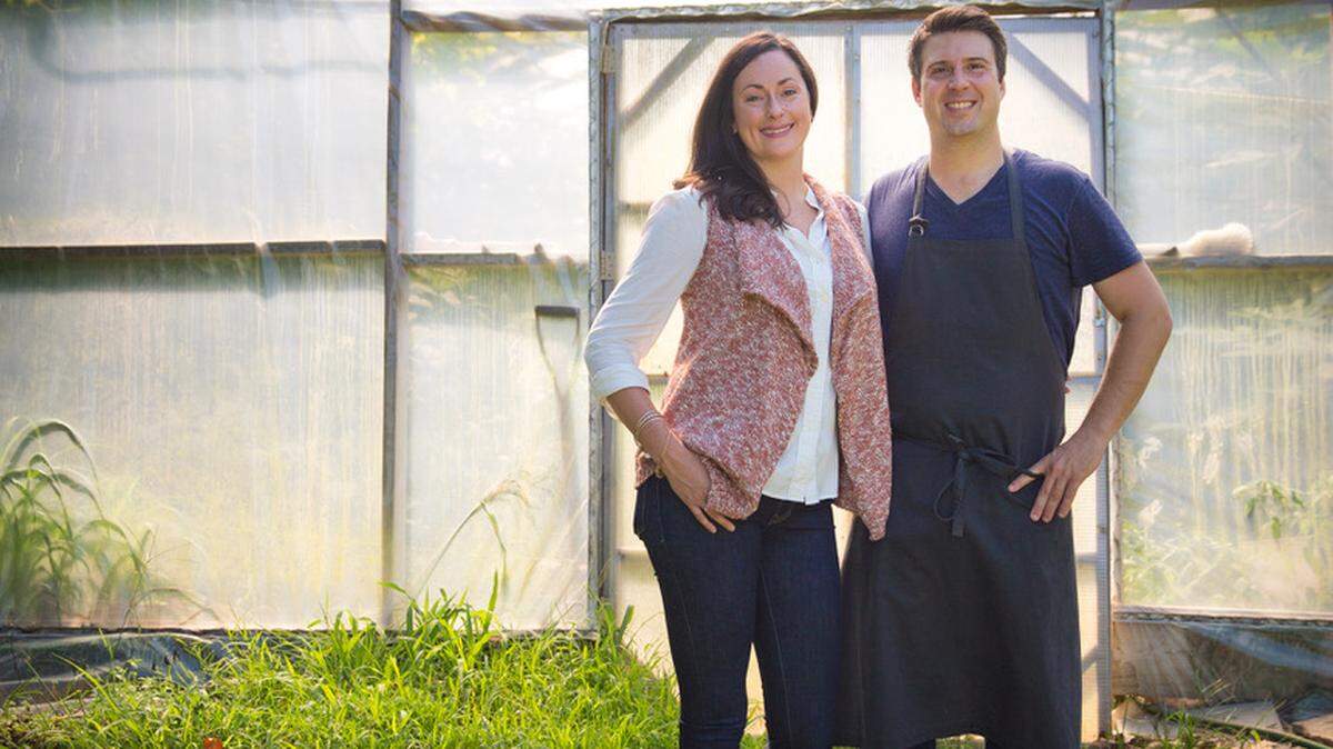 Tara and Michael Gallina own Vicia restaurant in St. Louis.