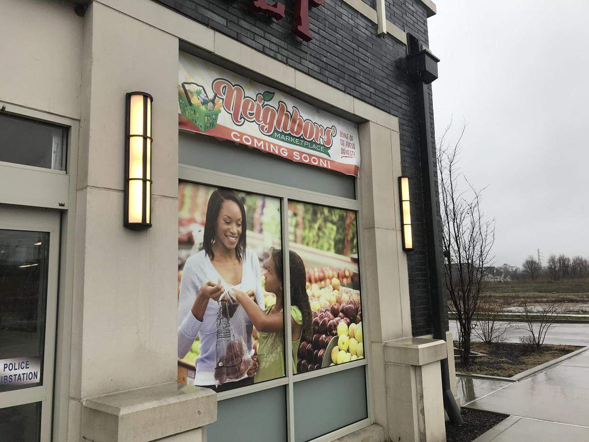 The exterior of the Neighbors’ Market, coming to 1005 N. 15th St. in East St. Louis.