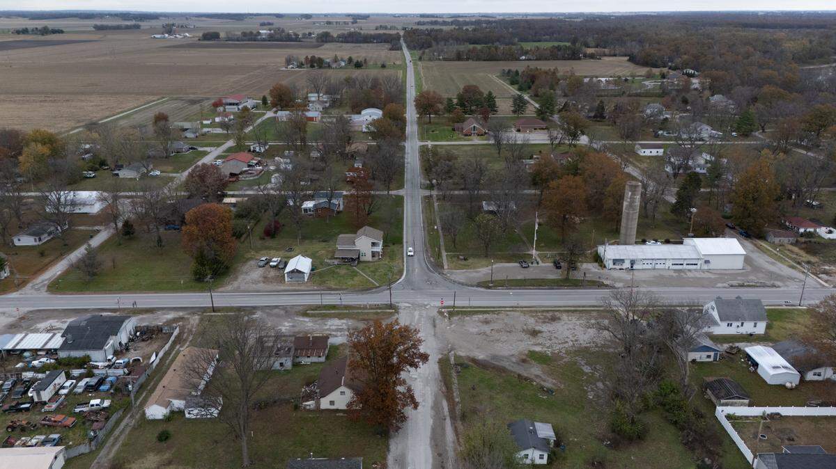 Small villages like Fayetteville, pictured here, Marissa, Lenzburg, Summerfield and St. Libory are lacking police officers.