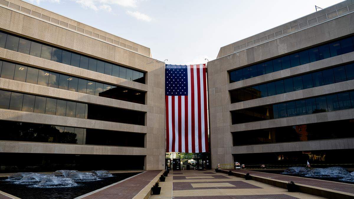 The St. Clair County Courthouse in Belleville is pictured here on May 23, 2023.
