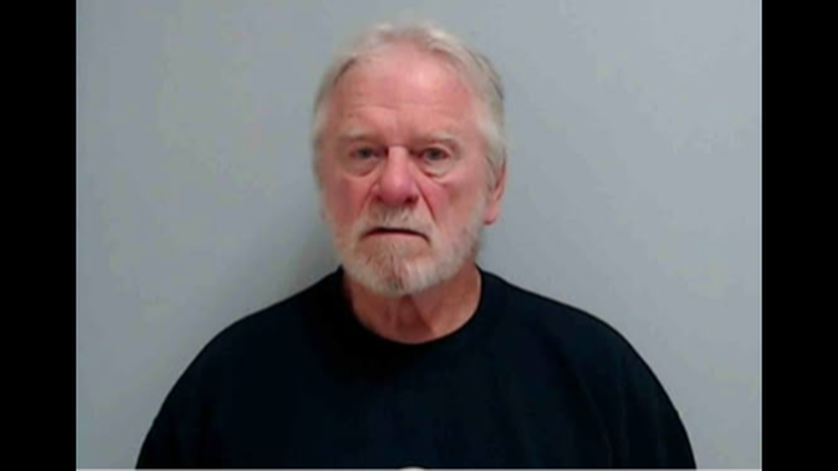 This Monroe County Sheriff’s Department mugshot of James L. Goodwin, 82, a retired Belleville police captain, was taken after his arrest on charges of aggravated criminal sexual abuse of a minor.