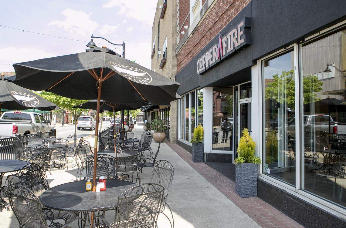 Copper Fire Bar and Eatery located at 200 East Main Street Belleville, Illinois.