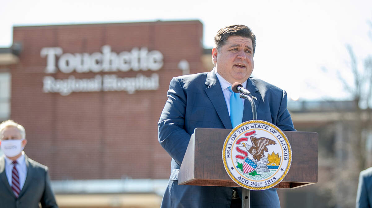 Illinois Governor J.B. Pritzker discusses a new program with Federally Qualified Health Centers and Safety Net Hospitals to expand the equitable distribution of the COVID-19 vaccine and reach underserved communities. Gov. Pritzker also attended a press conference at Jackie Joyner Kersee Center in East St. Louis to discuss criminal justice and police reform law.