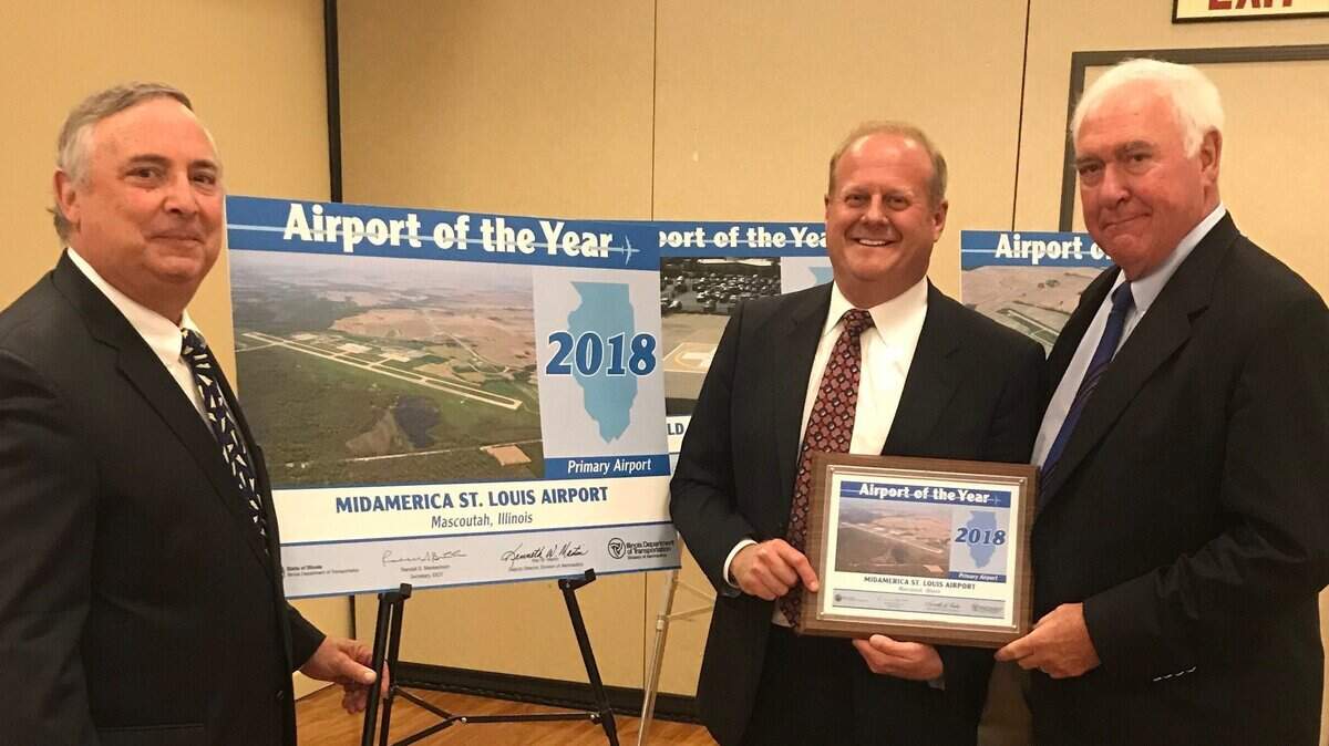 Is cargo at MidAmerica St. Louis Airport how St. Clair County leaders believe the local economy will improve?