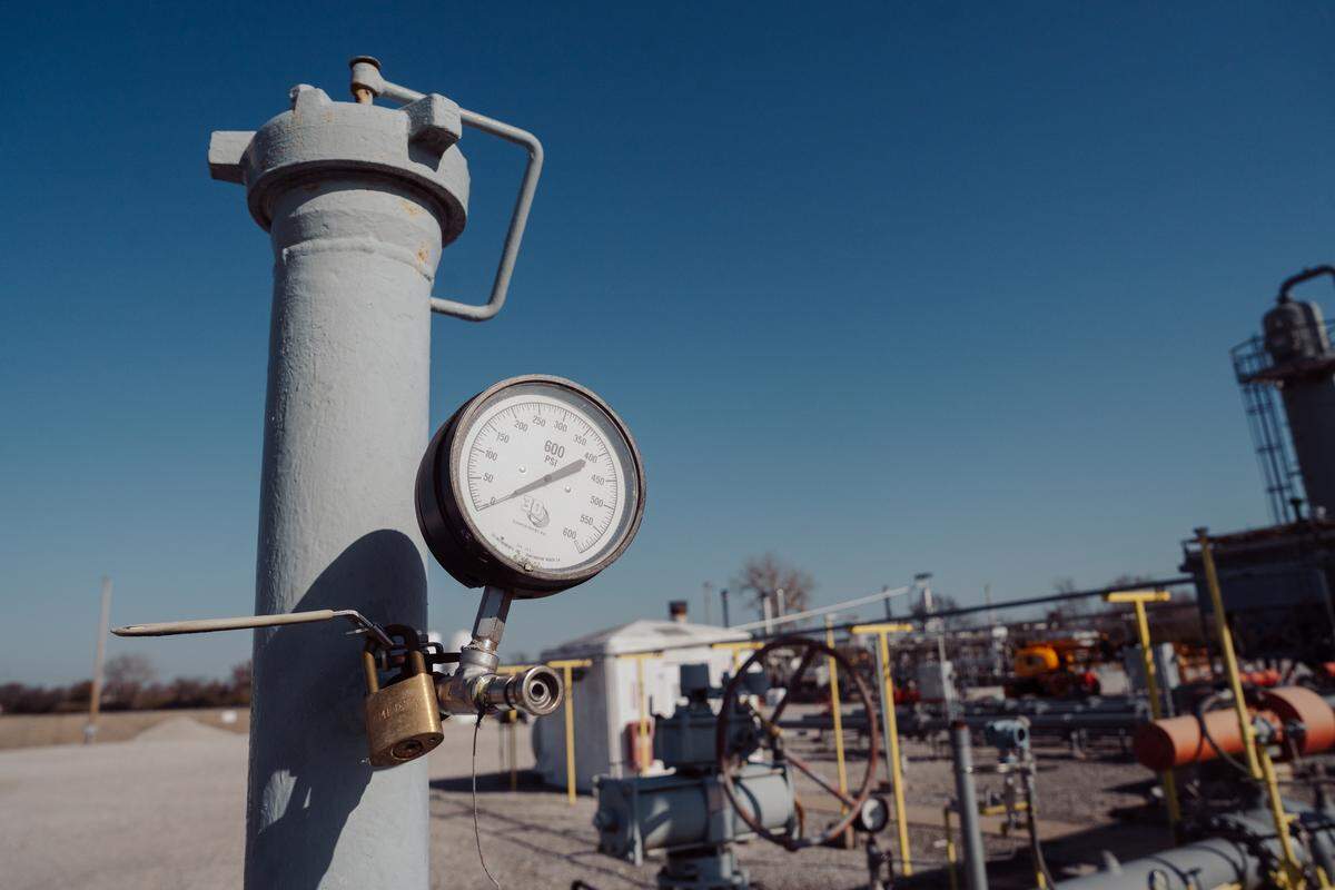 Ameren Illinois’ Freeburg Natural Gas Storage Field on Friday, Nov. 14, 2025. 