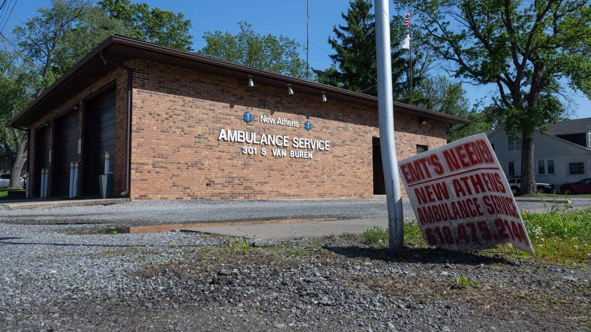 The taxpayer-funded New Athens Ambulance Service is expected to close in early June and be replaced by MedStar Ambulance Inc.