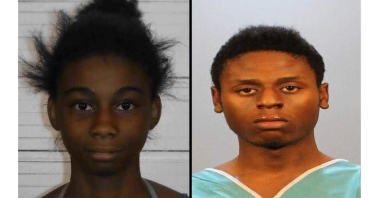 Alissa Spears and Deandre Jackson were charged with arson and resisting arrest.