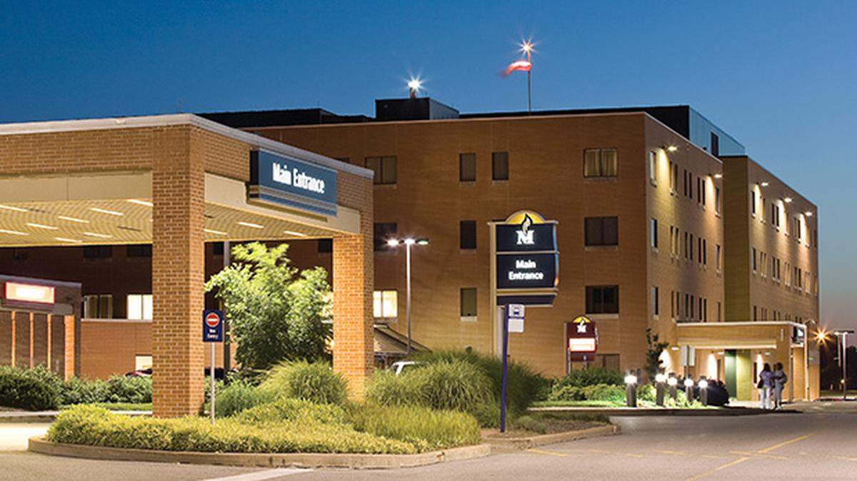 Memorial Hospital in Belleville.