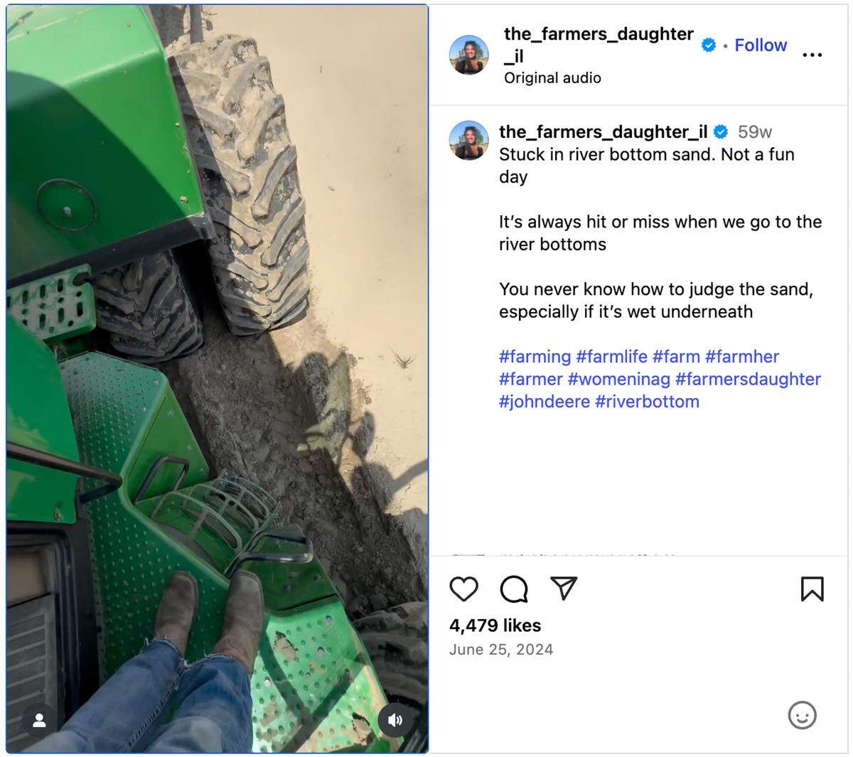 Social media screenshot