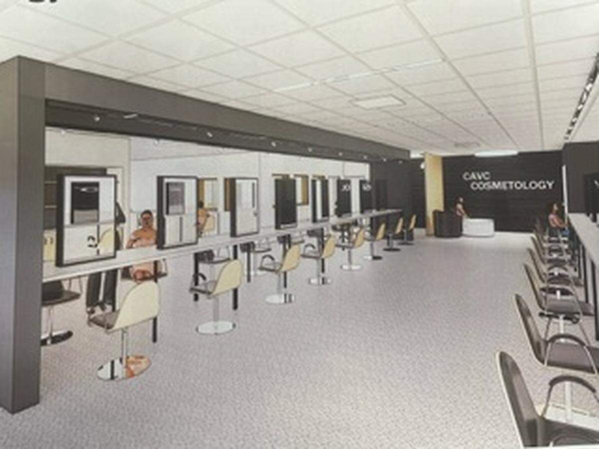 This rendering shows what the interior of the future Collinsville Area Vocational Center will look like.