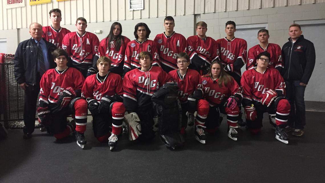 Granite City overwhelms young Highland hockey Bulldogs