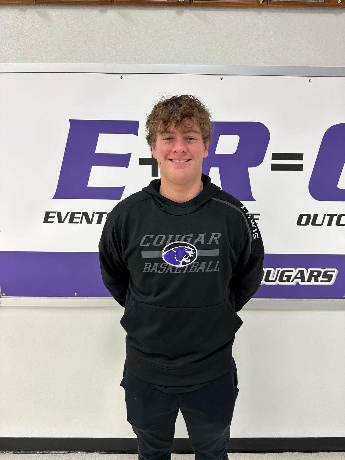 Chase Lewis of Breese Central High School is the winner of this week’s Belleville News-Democrat Boys Player of the Week high school basketball poll, as selected by readers of bnd.com.