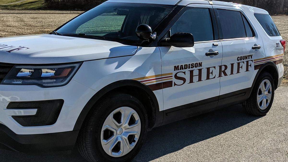 Madison County Sheriff’s Department vehicle.