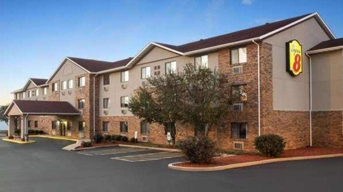 The Super 8 hotel is at 45 Ludwig Drive in Fairview Heights.