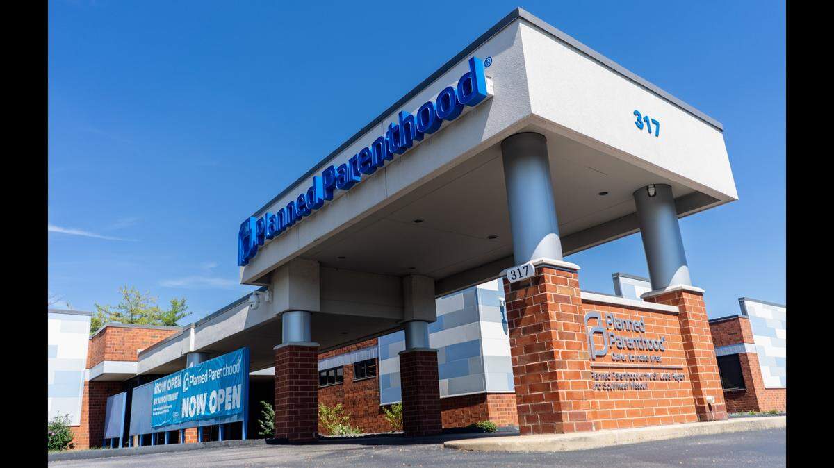 Planned Parenthood’s clinic in Fairview Heights.