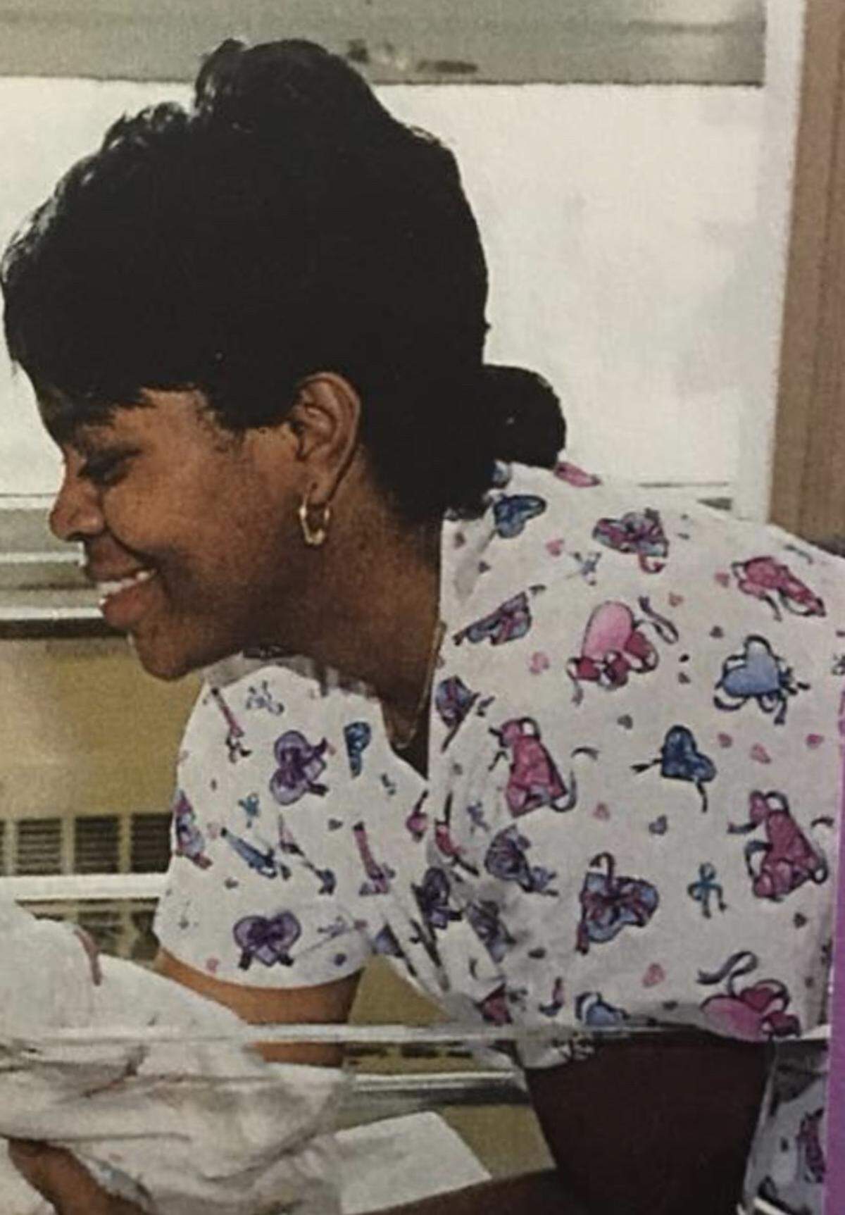 Janeen Dawson was in her mid-20s when she joined the staff at St. Elizabeth’s Hospital in Belleville, and since that time, she has always worked in the nursery, caring for newborns.