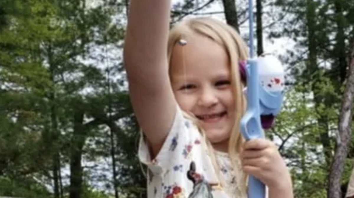 Ava Baker shown on a GoFundMe page established for her family.