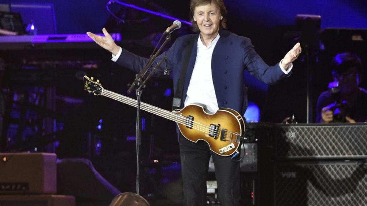 British musician and former Beatles' member Paul McCartney will perform at Busch Stadium on Aug. 13.