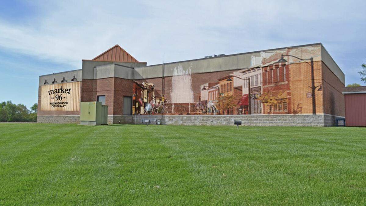 This is an artist’s rendering of the marijuana dispensary planned for a site near the intersection of Illinois 15 and South 74th Street in Belleville.
