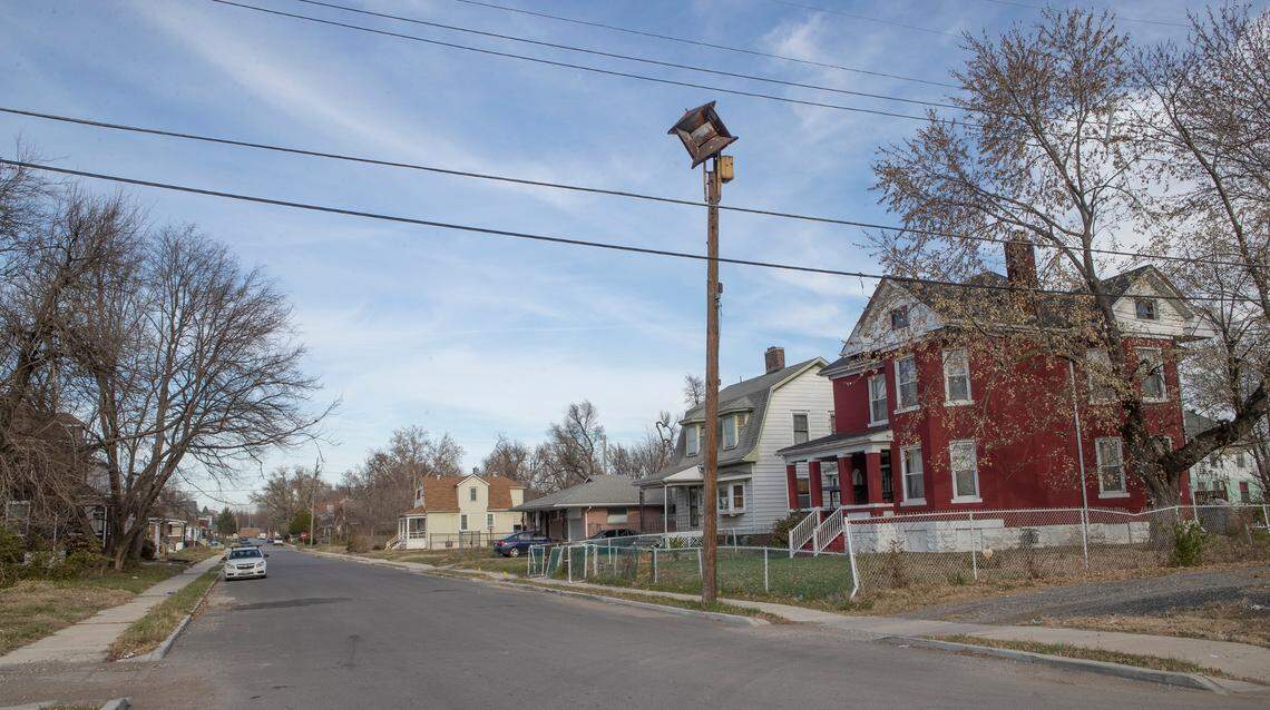 Before the countywide outdoor warning system was installed, some towns’ tornado sirens were inoperable from lack of maintenance, like this one in East St. Louis pictured in 2022.