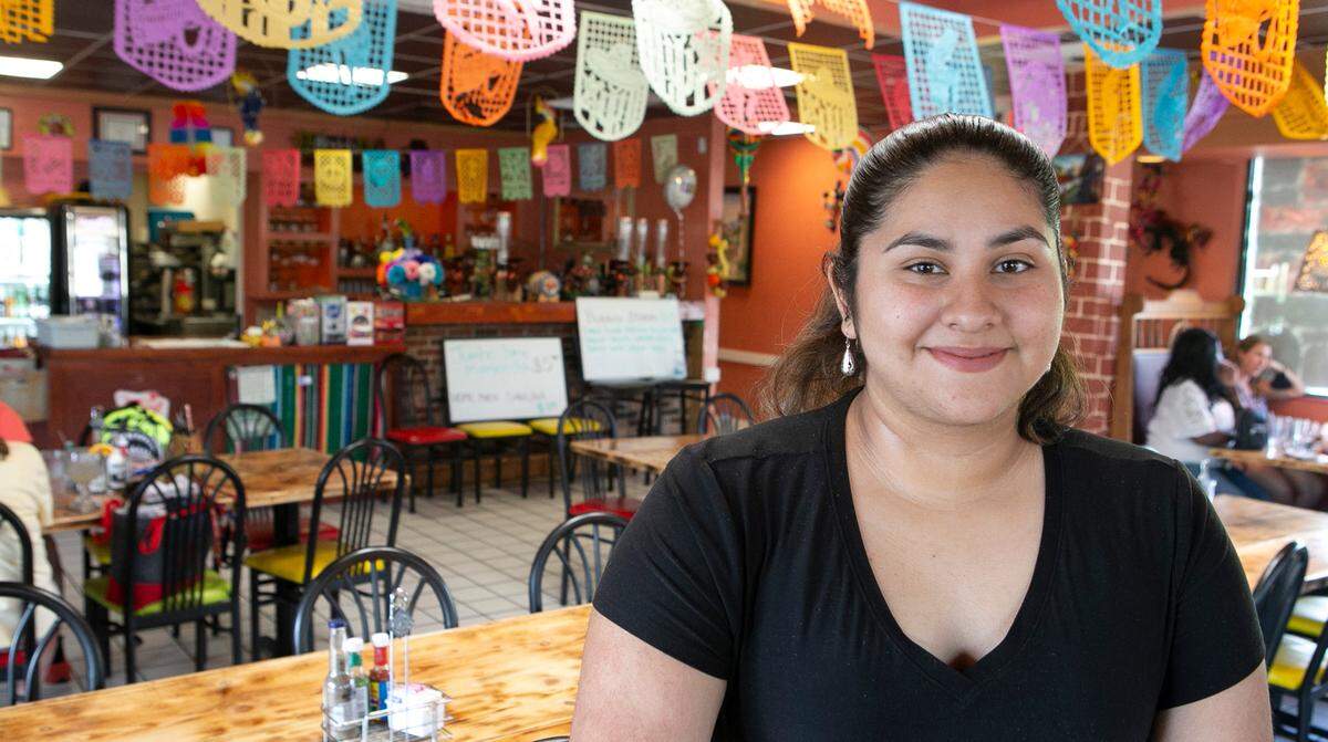 Lesly Ramirez, manager Cholula’s Mexican Restaurant located at 1500 N. Illinois St. in Swansea. Ramirez said she thinks the state may impose new restrictions on bars and restaurants because of the increasing number of COVID cases.