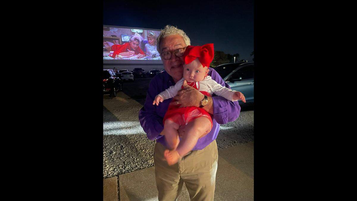 A young “Grease” fan attends a Greaseville USA event.