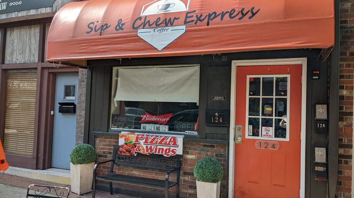 Sip & Chew Express restaurant and café at 124 W. Main St. in Belleville