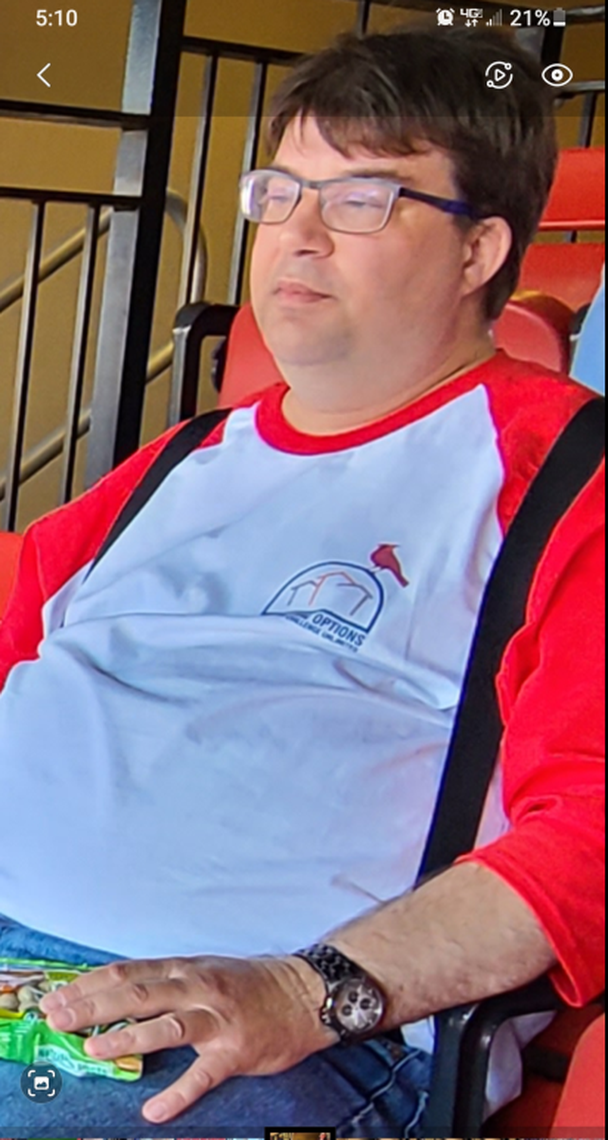 Grady Giger was last seen at about 1 p.m. Wednesday.